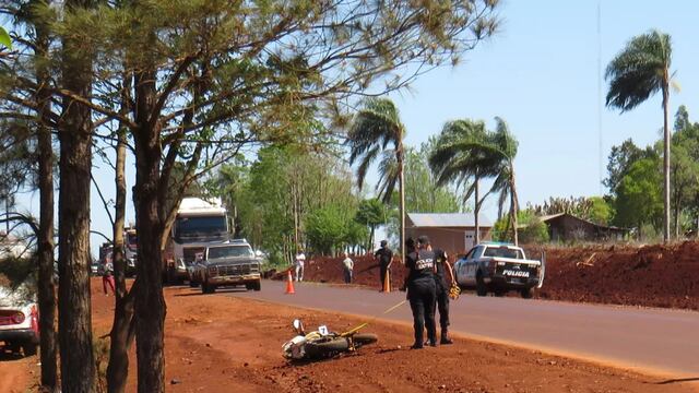 En tres horas tres motocicletas protagonizaron choques en la ruta provincial 19 en Wanda
