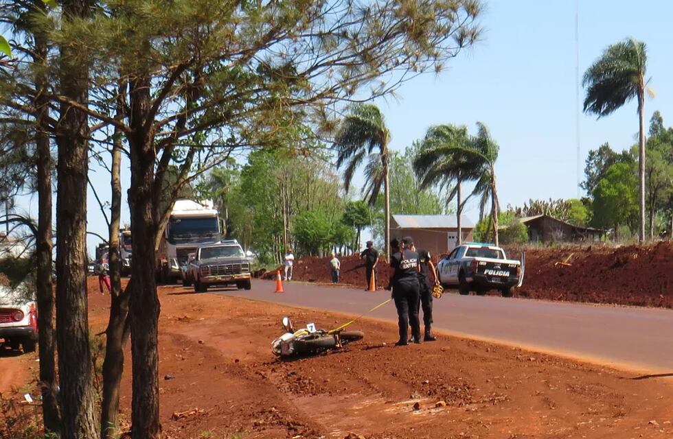 En tres horas tres motocicletas protagonizaron choques en la ruta provincial 19 en Wanda