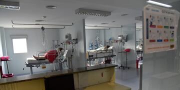 Terapia del Hospital Pasteur de Villa María (imagen a modo ilustrativo).
