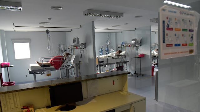 Terapia del Hospital Pasteur de Villa María (imagen a modo ilustrativo).