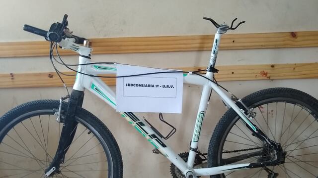 La bicicleta que fue hurtada de un vecino a otro