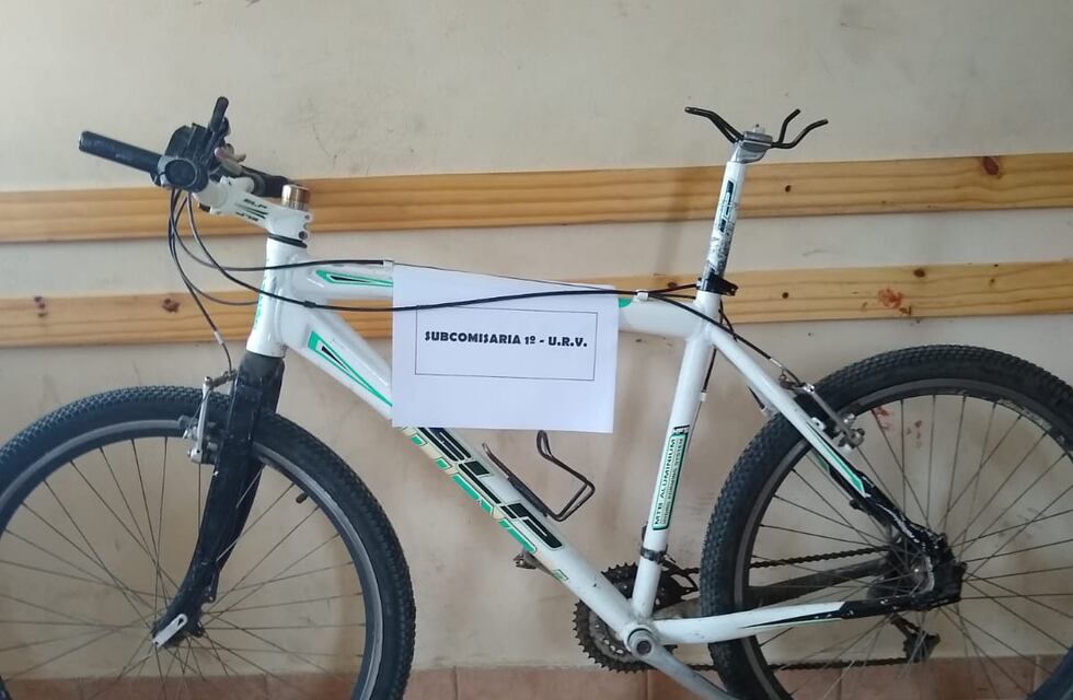 Un vecino le hurtó a otro su bici: la recuperó la policía