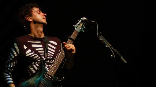 Gustavo Cerati en la gira de su disco "Ahí Vamos".