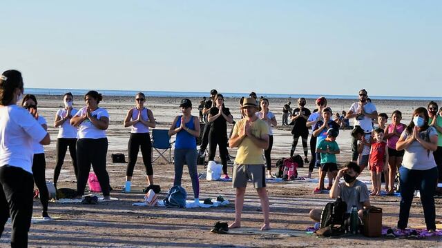 Actividades recreativas en el Bajo de Ansenuza, Morteros.