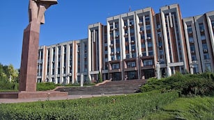 Transnistria. Los símbolos de la región separatista continúan siendo soviéticos. (Foto / Донор)