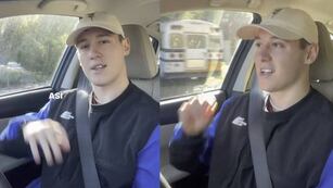 El joven se hizo viral en TikTok.