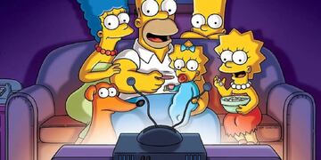 Un joven deberá ver toda la serie de Los Simpson para buscar futuras predicciones. Foto: Los Andes.