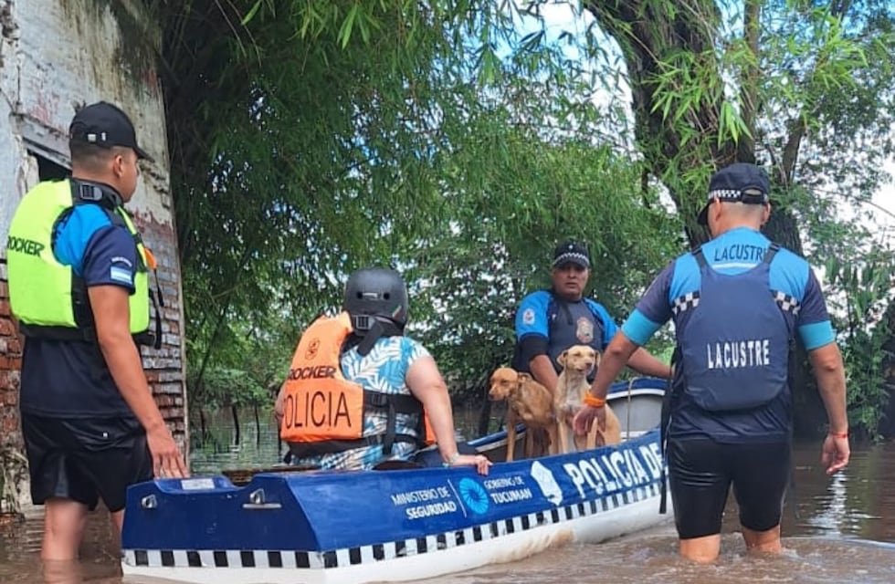 Operativo en Los Ralos: asistencia a familias tras el temporal