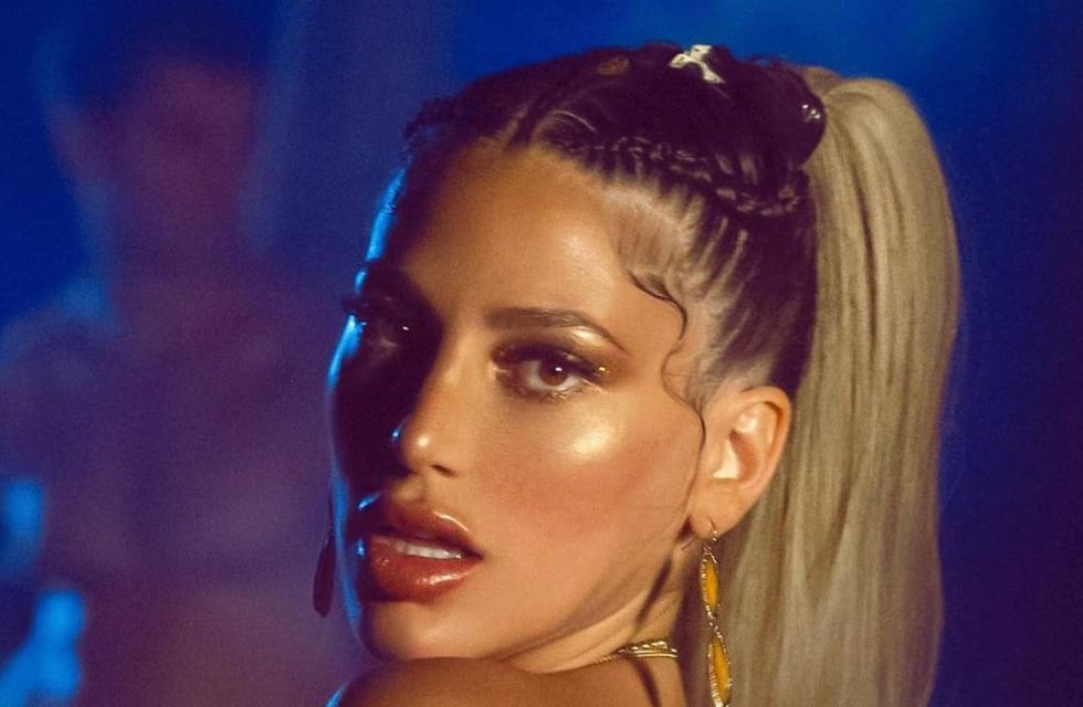 Marian Farjat lució un impresionante conjunto sobre la pasarela y causó furor entre sus fanáticos