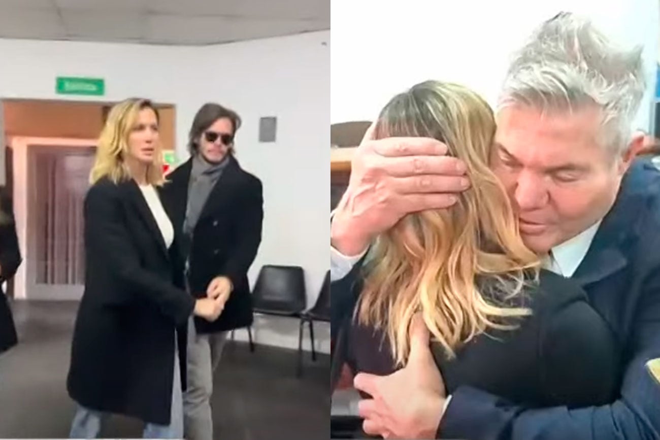 Julieta Prandi se descompensó tras la lectura de la sentencia. Foto: captura pantalla
