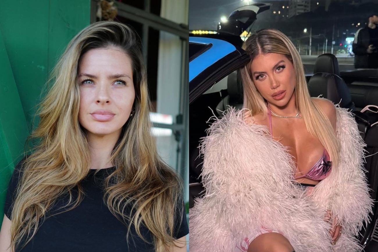 Wanda Nara vs. China Suárez: ahora en el "Flores Gate" (Instagram de China Suárez y Wanda Nara)