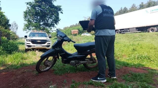 Puerto Iguazú: recuperan una motocicleta que había sido sustraída y comercializada.