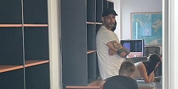Detuvieron a Leonardo Fariña durante un allanamiento.