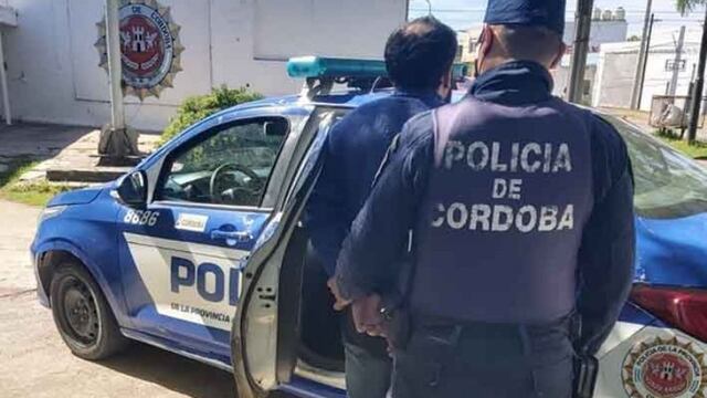 El agresor fue detenido por amenazar a su mamá justo en el Día de la Madre.