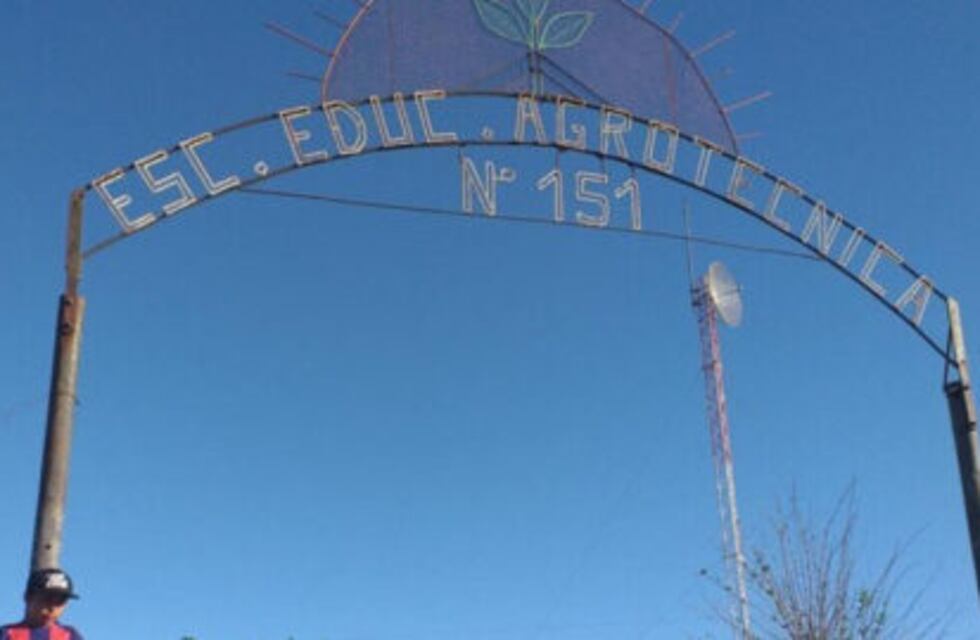 Un profesor entrerriano dio clases con “Romeo” en brazos, un bebé de mes y medio