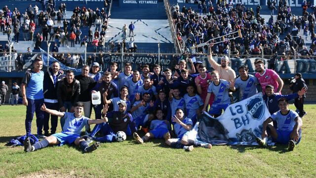 Ben Hur festejó el torneo Apertura de la Liga Rafaelina de Fútbol