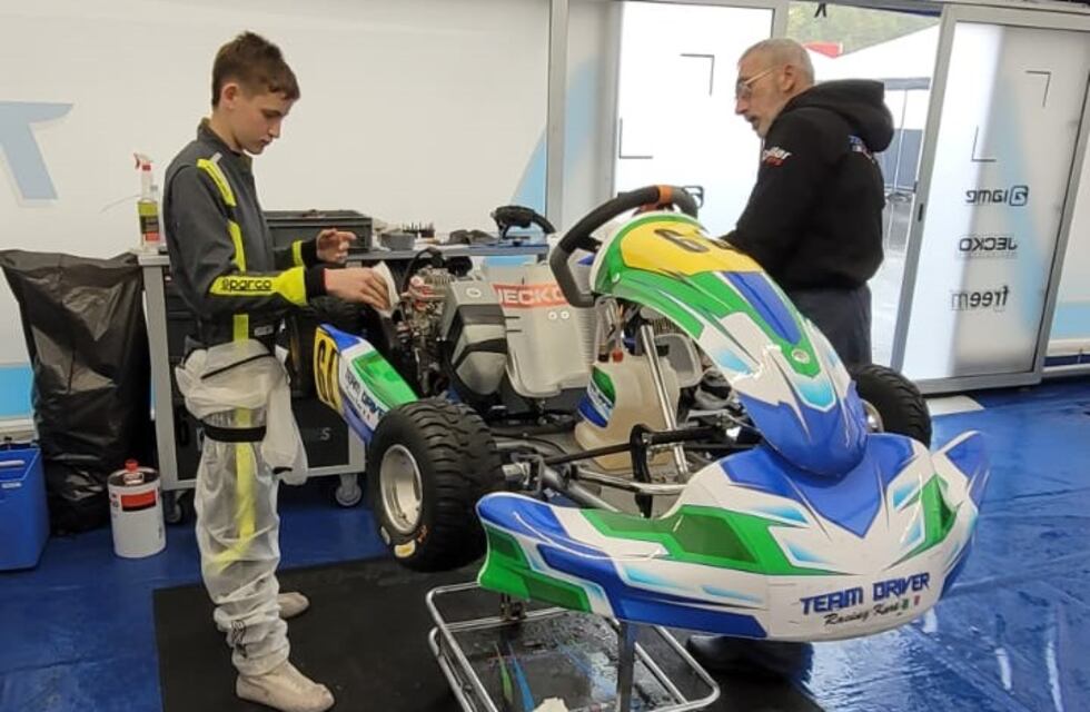 Fausto Arnaudo hizo historia en Le Mans, fue noveno en la pre final y corrió la final en la x30 mini