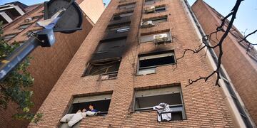 Se incendió un departamento en barrio Nueva Córdoba.
