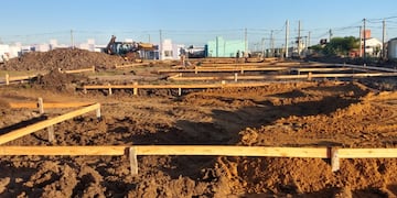 Viviendas de madera en Chajarí