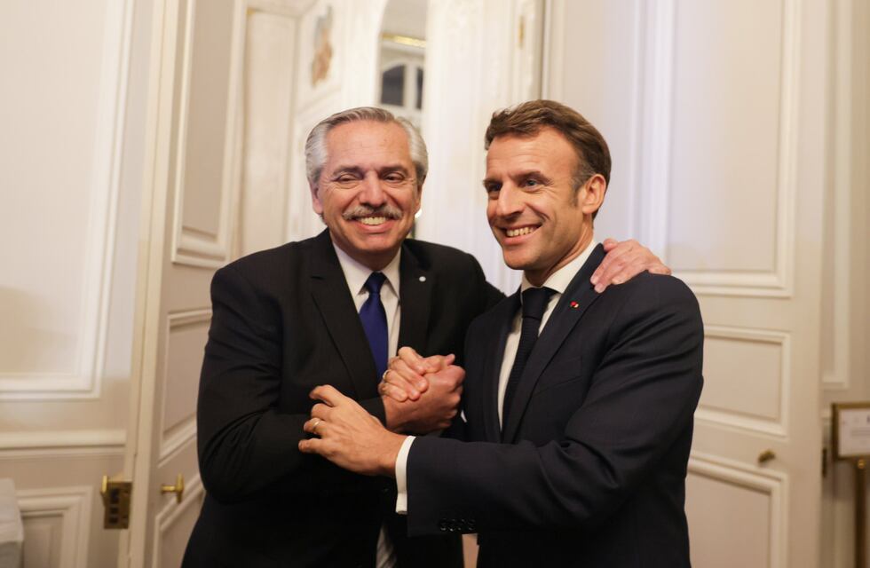 Alberto Fernández y Emmanuel Macron se reunieron en París: “Tenemos una mirada común sobre los problemas del mundo”