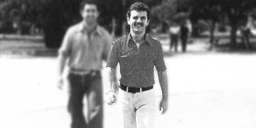 David Cilleruelo "Watu", estudiante asesinado en el ala de Ingeniería de la Universidad Nacional del Sur en 1.975.
