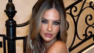 La China Suárez posó de espaldas con una microbikini y mostró su tatuaje más secreto