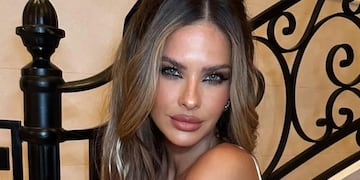 La China Suárez posó de espaldas con una microbikini y mostró su tatuaje más secreto