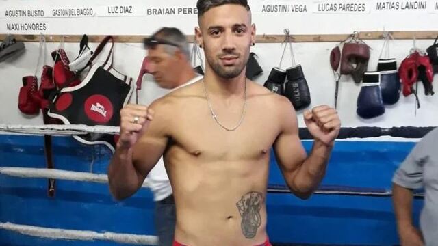El boxeador Lucas Bastida