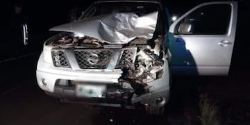 Trágico accidente en El Soberbio: un menor de 17 años falleció tras chocar de frente contra una camioneta.
