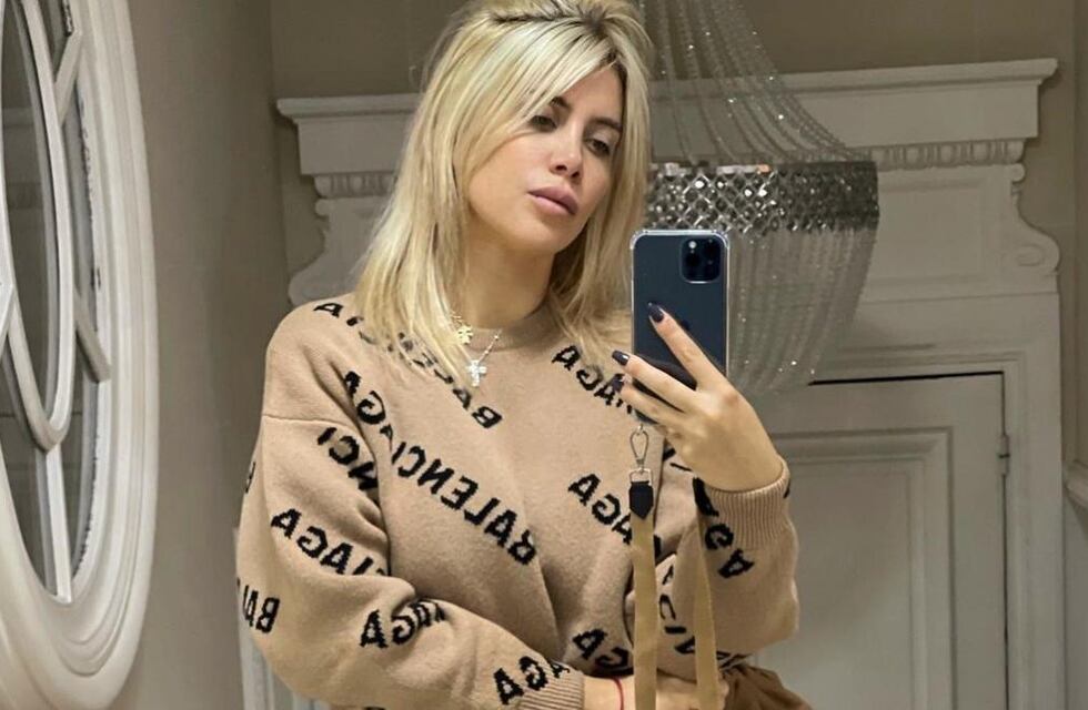 Wanda Nara, en mini top y calzas, se mostró con una vista magnífica