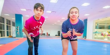 Facundo Saquiz y Angelina Molina, son deportistas de San Luis quienes integrarán la Selección Argentina y competirán en el Panamericano U17 de México.