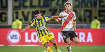 Kevin Ortiz fue titular en los dos encuentros de la Copa de la Liga Profesional.