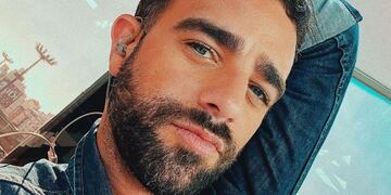 Un romántico: en el Día de los Enamorados, Diego Poggi presentó a su nuevo novio.