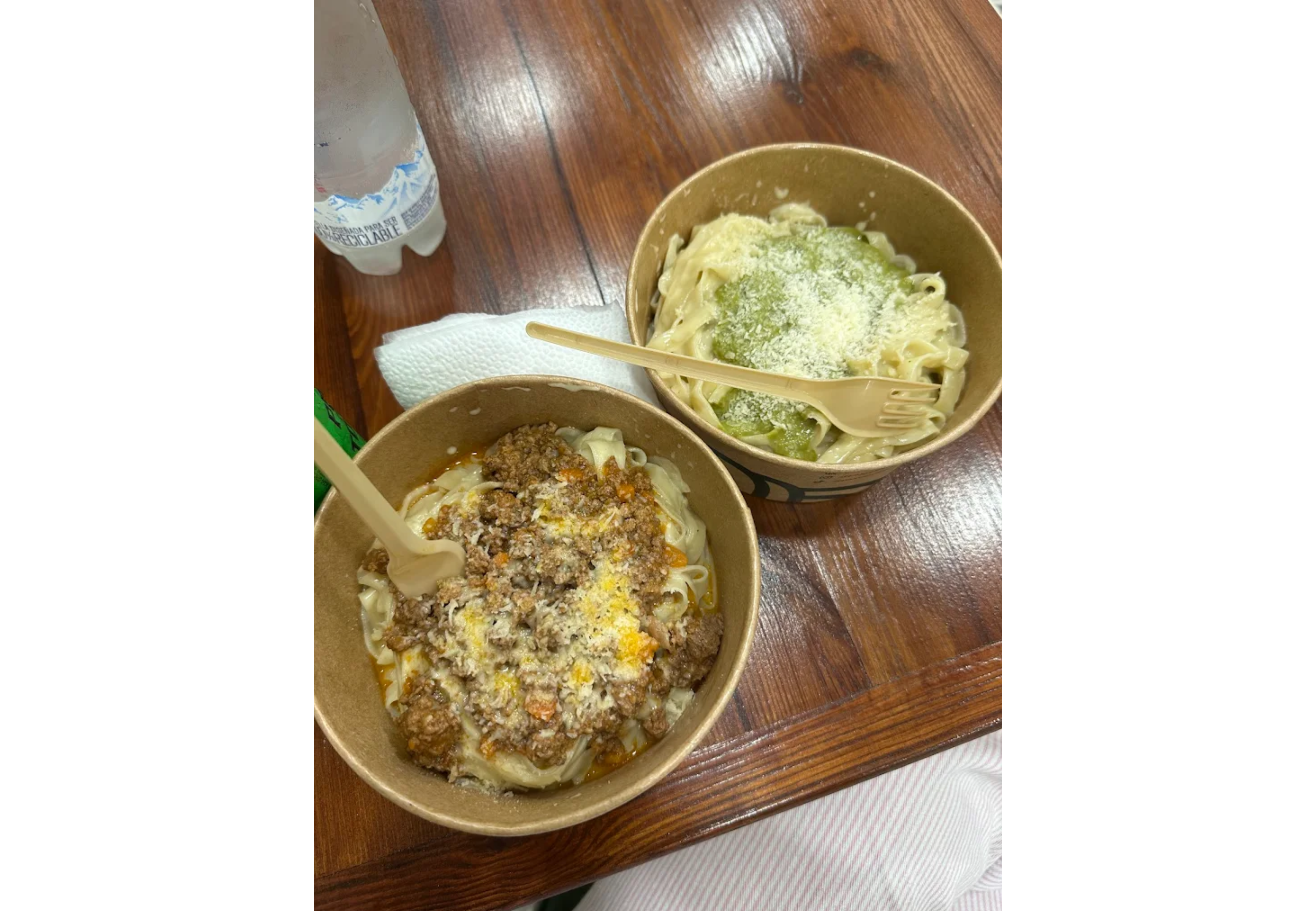 Así se ven los platos.