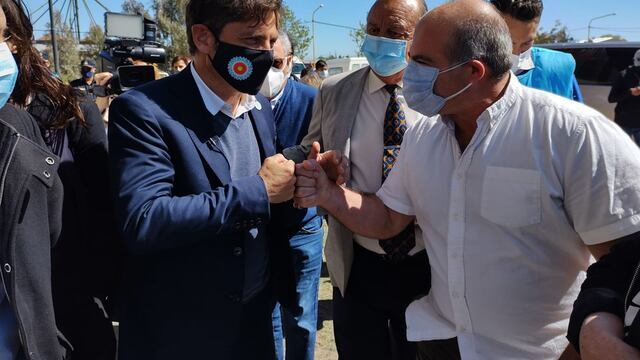 Axel Kicillof en Tres Arroyos