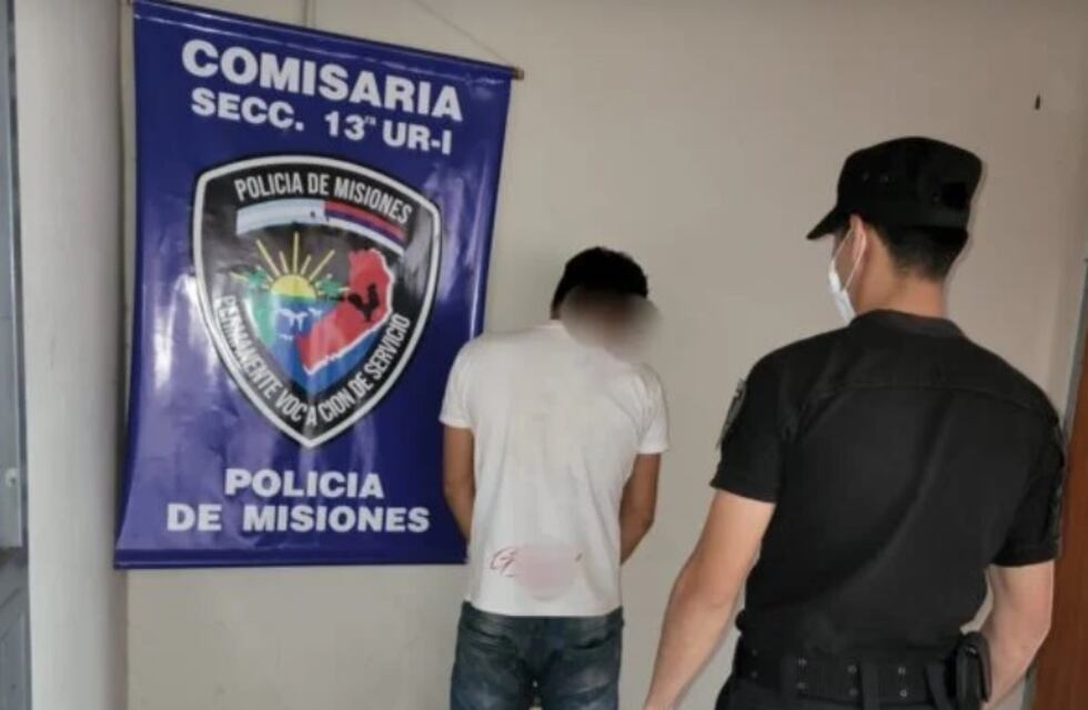 Terminó detenido tras robar materiales de construcción