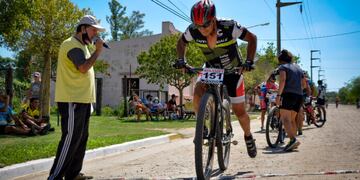 Se realizó la contrarreloj de ciclismo en El Fuertecito