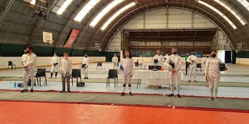 Se realizó el Torneo Provincial de Esgrima con tres pruebas puntuables, en el Gimnasio N°2 del complejo deportivo de la UNCuyo.