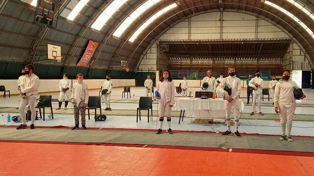 Se realizó el Torneo Provincial de Esgrima con tres pruebas puntuables, en el Gimnasio N°2 del complejo deportivo de la UNCuyo.
