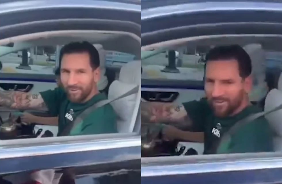 Fue viral: la reacción de Lionel Messi cuando le pidieron firmar una camiseta de River