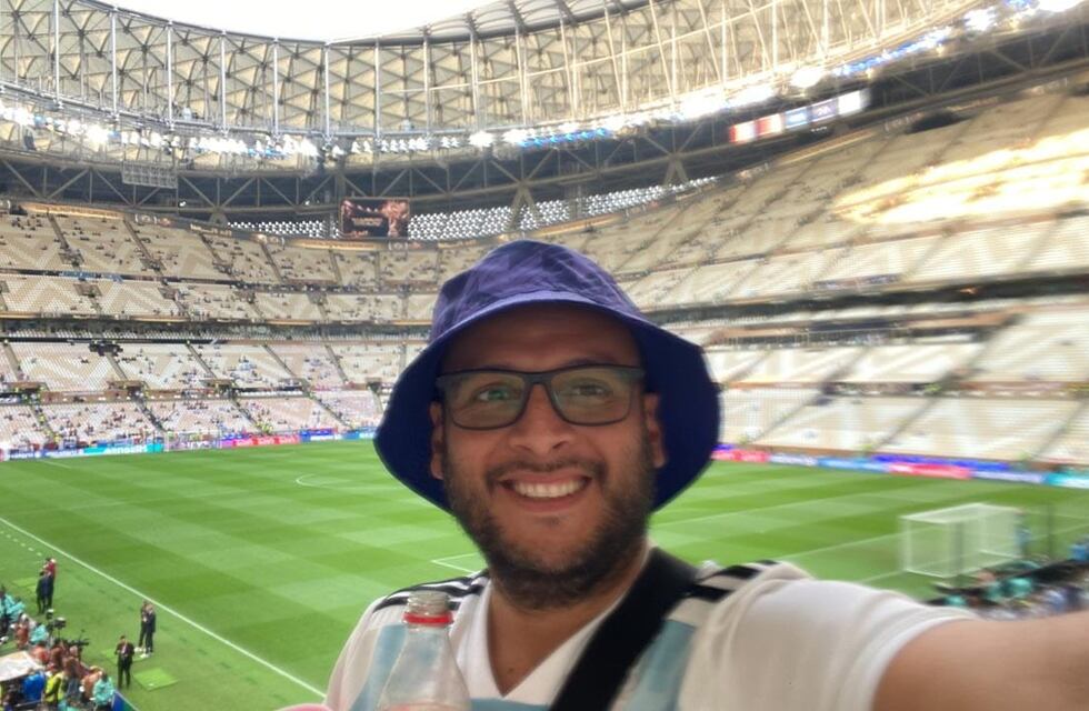 A principio de año, un cordobés compró la entrada a la final del Mundial y su predicción se cumplió