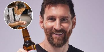 El detalle en los uniformes del restaurante de Messi