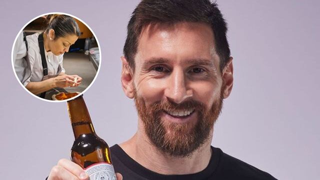 El detalle en los uniformes del restaurante de Messi