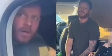 Una mujer descubrió a su esposo con su amante en una camioneta y lo grabó