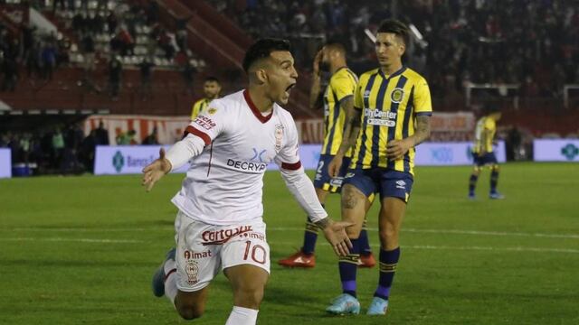 Franco Cristaldo convirtió el gol del triunfo en el minuto 37 del segundo tiempo.