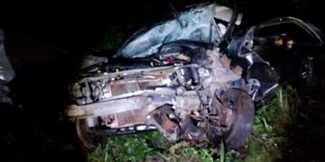 Aparatoso accidente frontal en El Soberbio: varias personas resultaron heridas.
