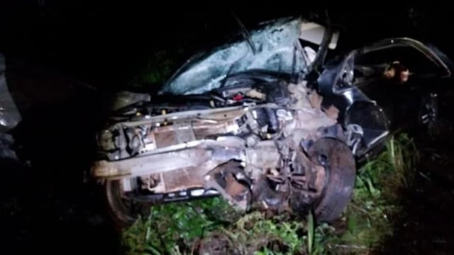 Aparatoso accidente frontal en El Soberbio: varias personas resultaron heridas.