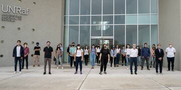 Marina Baima visitó el campus de la UNRaf y conocer el Dispositivo Integral de Abordaje Territorial de Rafaela (DIAT).