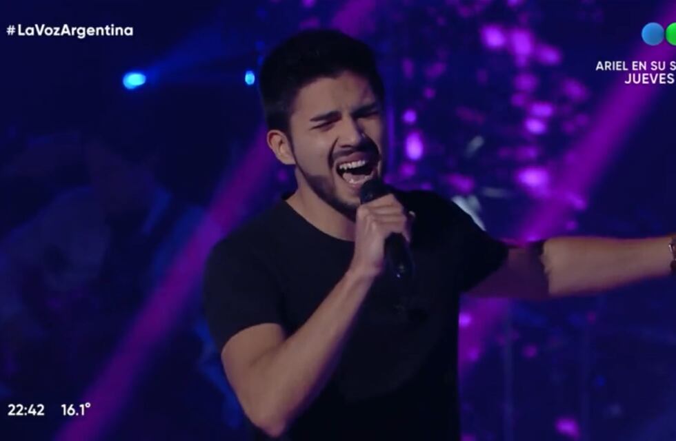 Un famoso cantante internacional compartió un cover de un mendocino, ex participante de La Voz Argentina