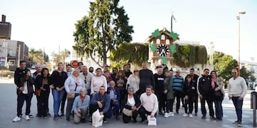 Las parejas ganadoras del concurso.